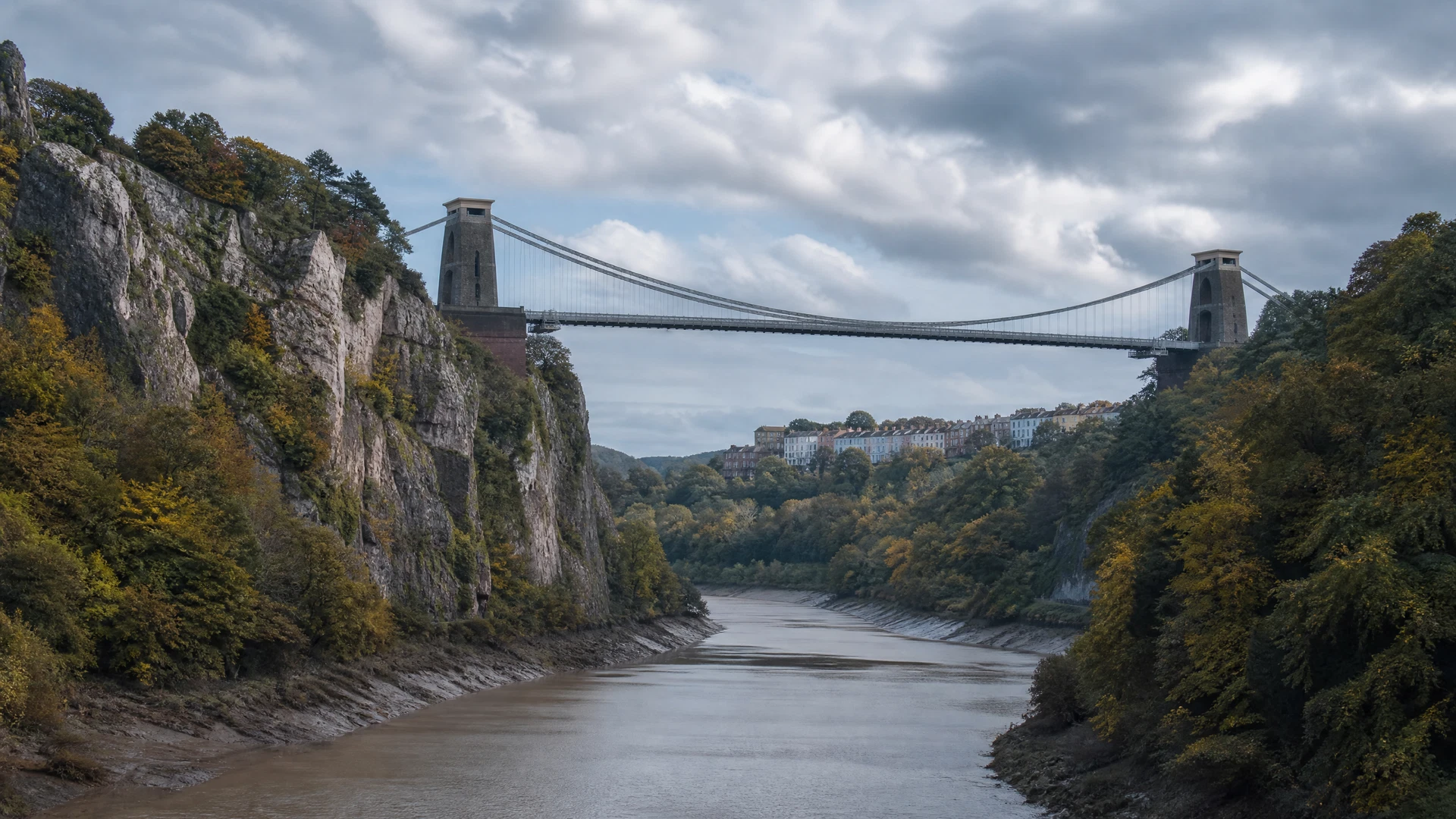 Bristol — Clifton Suspension Bridge over the Avon Gorge